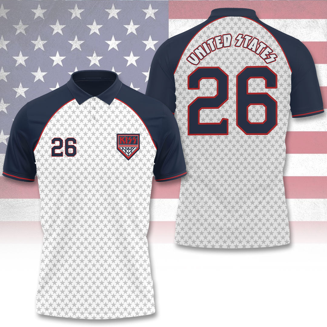 KISS x USA Team World Cup 2026 3D Apparel – TANTN23723