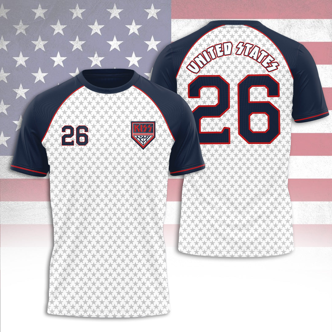 KISS x USA Team World Cup 2026 3D Apparel – TANTN23723