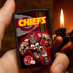Kansas City Chiefs Zippo Lighter Case (No Insert) – HOATT13011