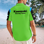 Kawasaki MXGP Team 2026 Short Sleeve Button-Down Shirt – TANTN21211