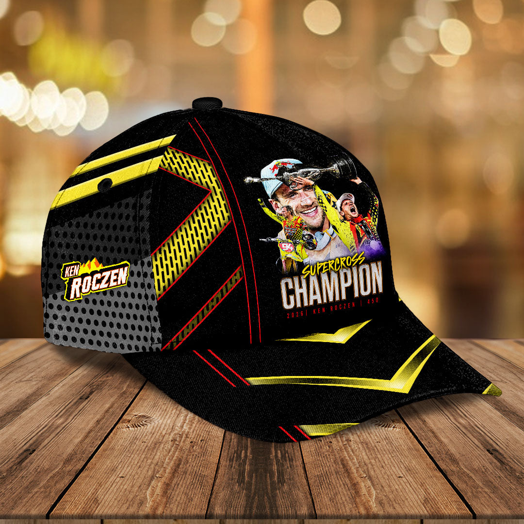 Ken Roczen 2026 AMA Supercross 450cc Champion Classic Cap – HOATT17900