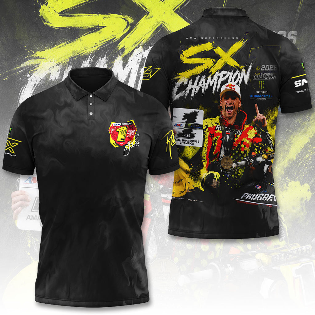 Ken Roczen 450SX Champion 2026 3D Apparel – TANTN22840
