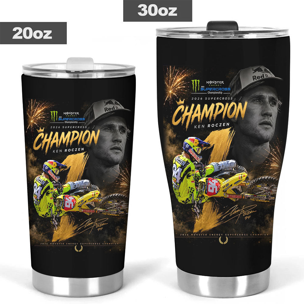 Ken Roczen 450SX Champion 2026 Tumbler Cup – TANTN22876