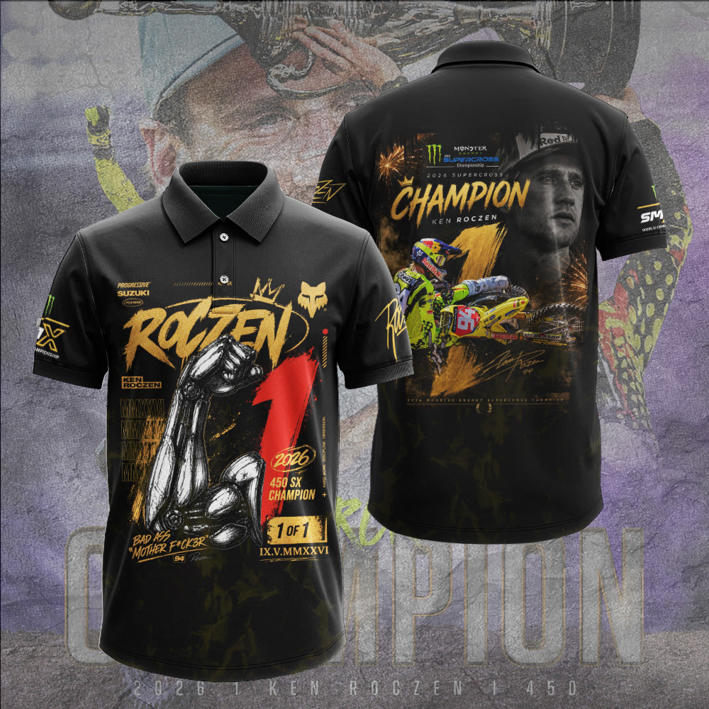 Ken Roczen 450SX 2026 Champion 3D Apparel – GNE6382
