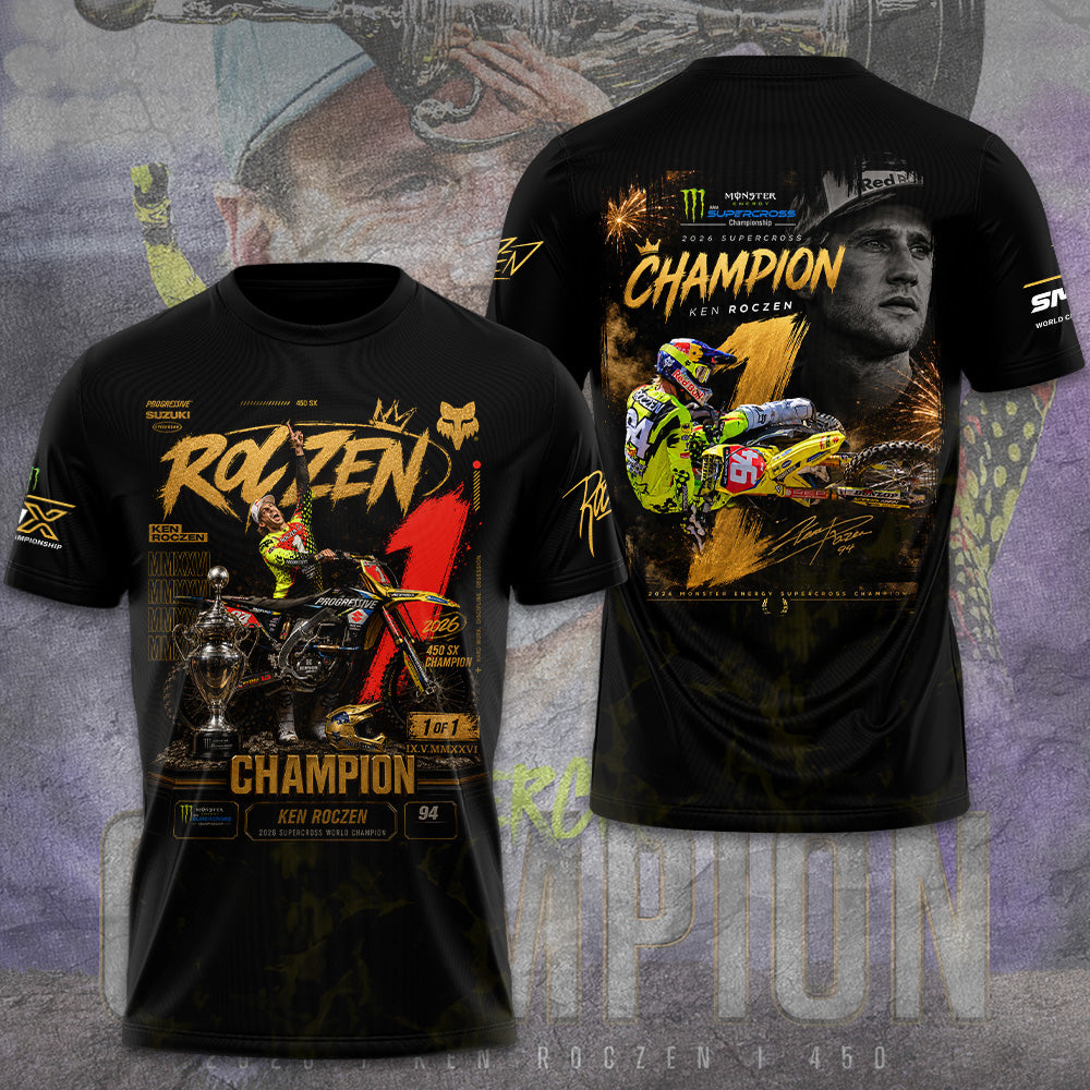 Ken Roczen 450SX 2026 Champion 3D Apparel – GNE6384