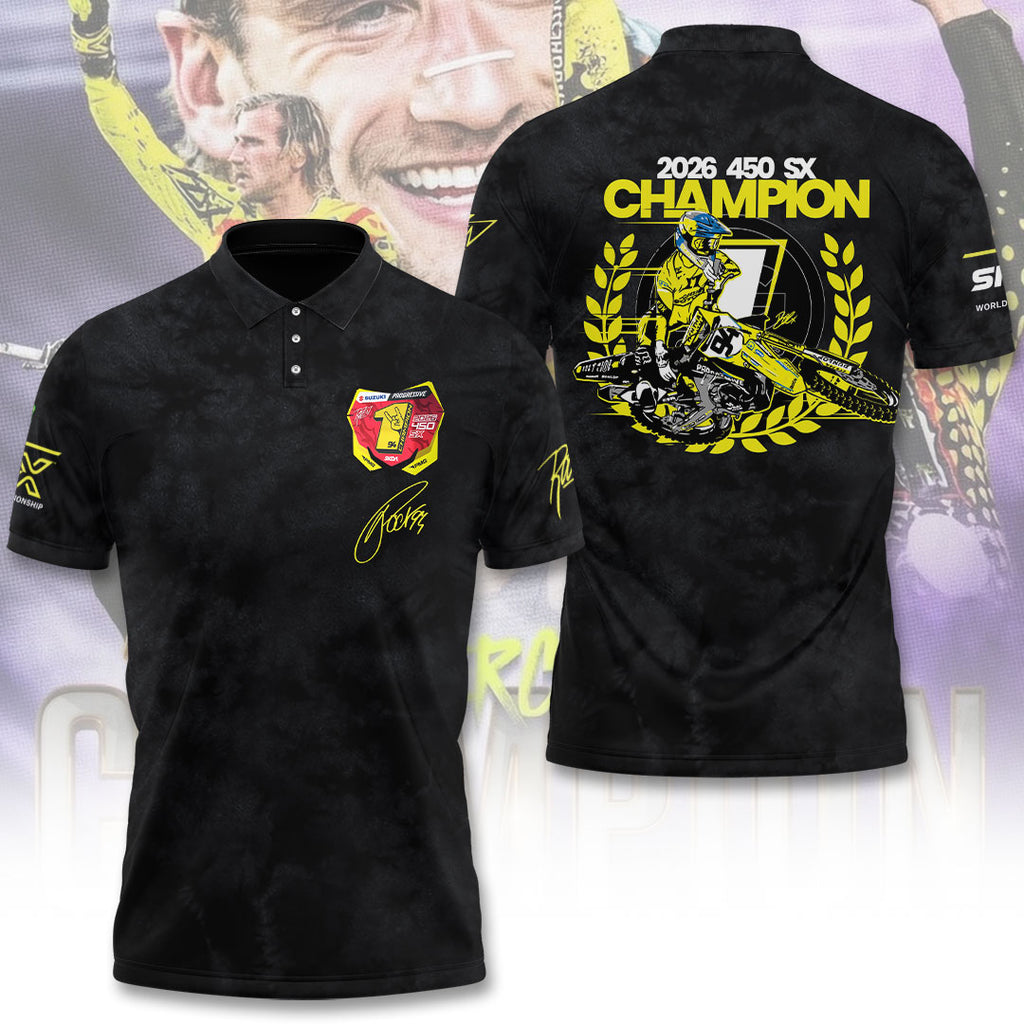 Ken Roczen 450SX Champion 2026 3D Apparel – TANTN22861