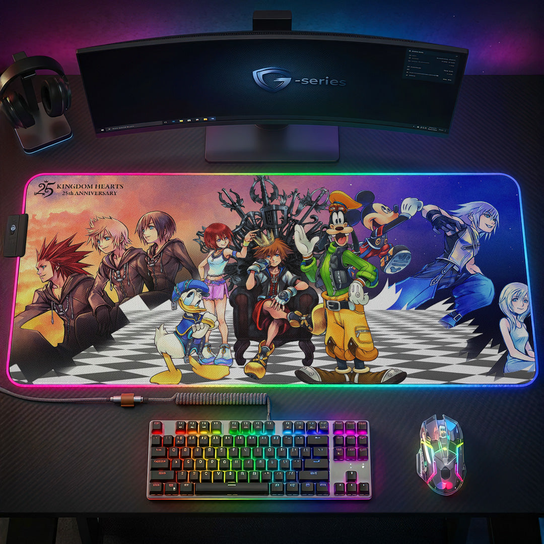 Kingdom Hearts 25th Anniversary Custom Gaming Desk Mat – GNE7456