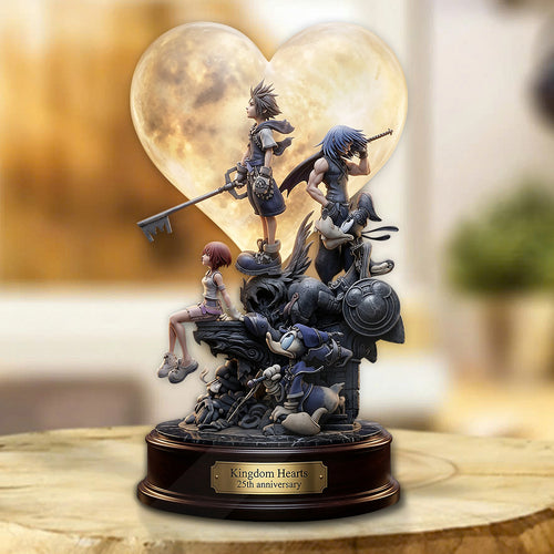 Kingdom Hearts 25th Anniversary Custom Shape Acrylic Plaque – GNE7553