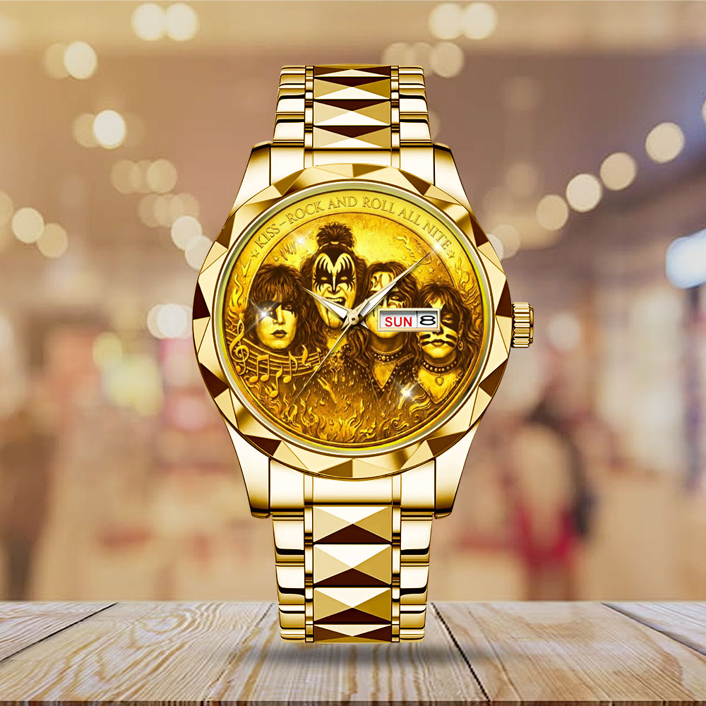 KISS Alloy Luxury Quartz Watch – MAITM14689