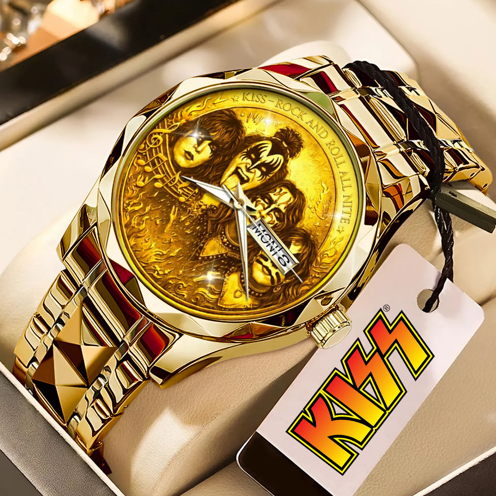 KISS Alloy Luxury Quartz Watch – MAITM14689