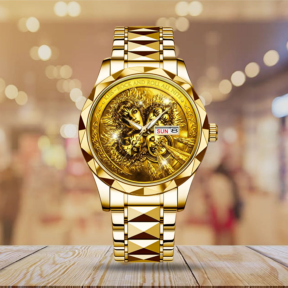 KISS Alloy Luxury Quartz Watch – MAITM14690