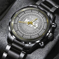 KISS Black Stainless Steel Watch – MAITM 6503