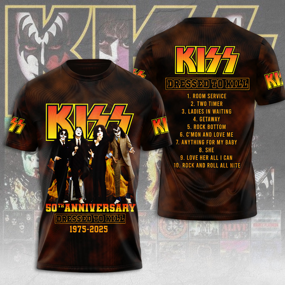 Kiss Band 3D Apparel – MAITM 10327