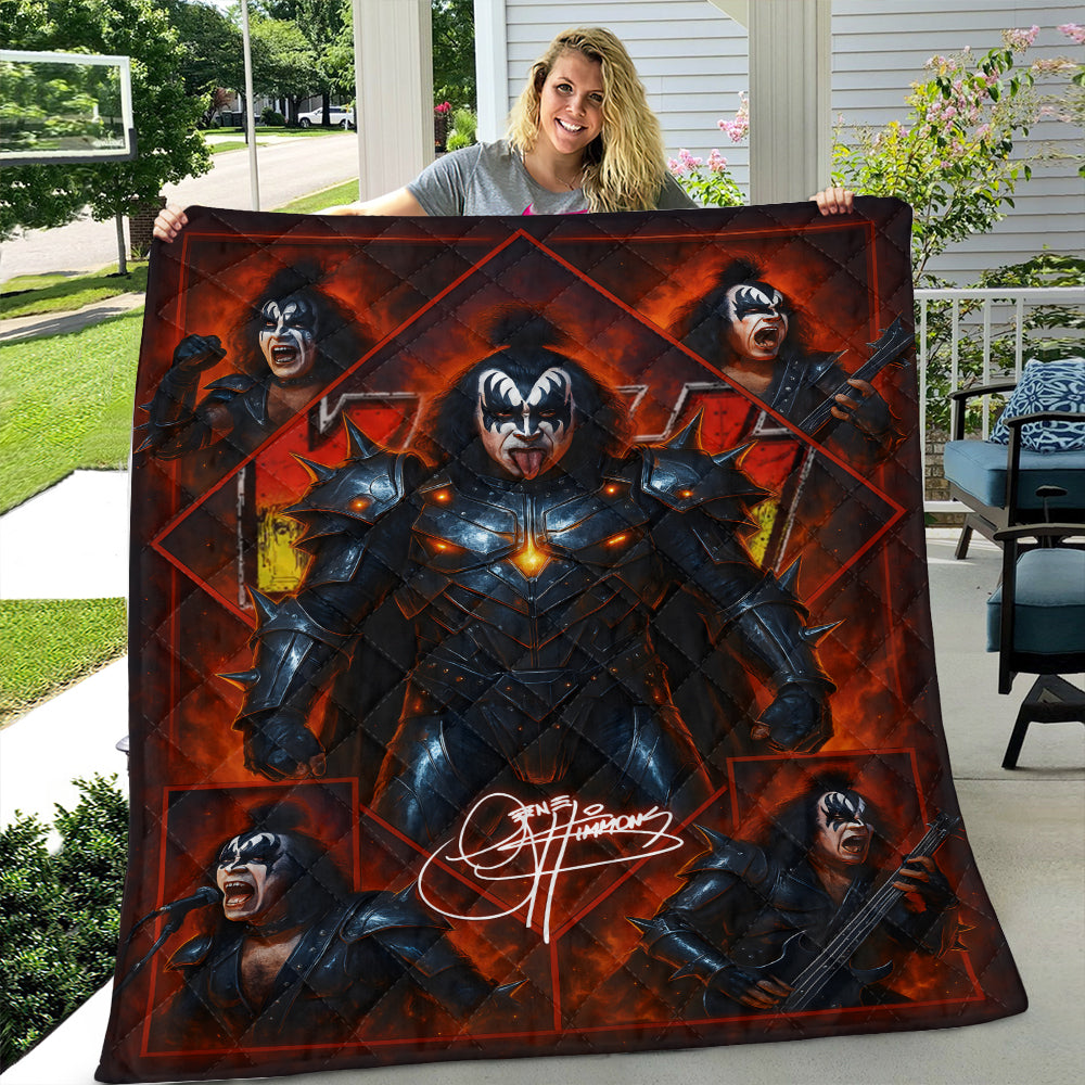KISS Quilt Blanket – GNE NEW243