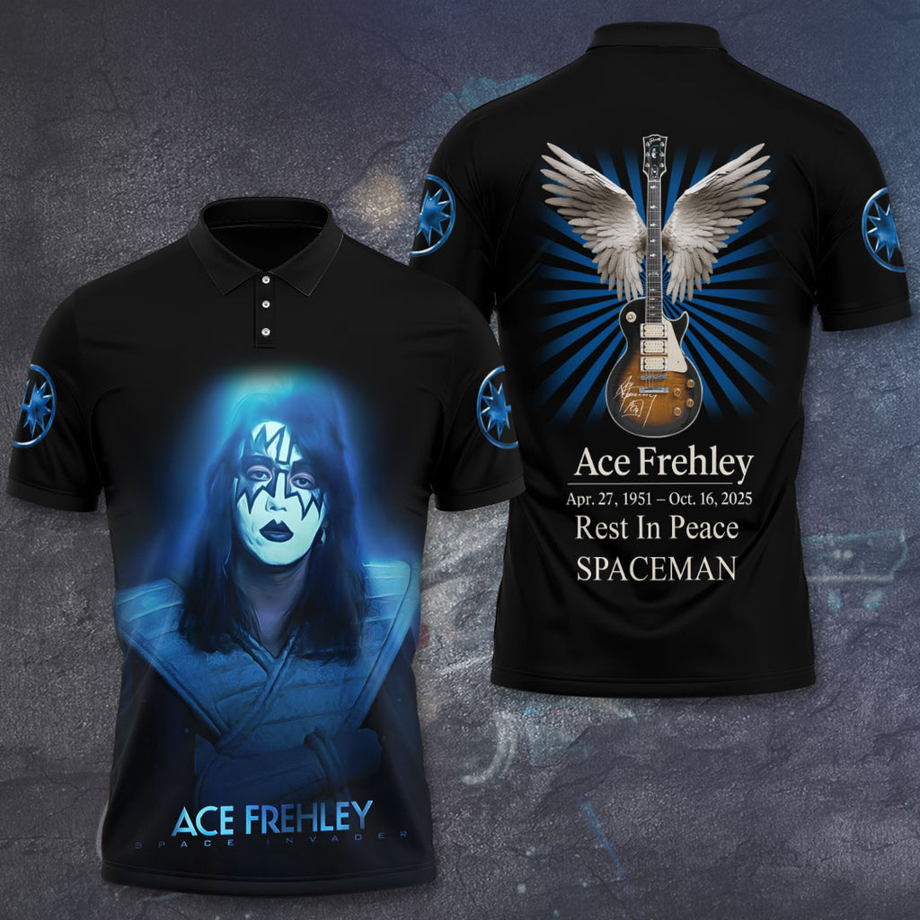 KISS x Ace Frehley 3D Apparel – TANTN17793