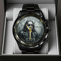 KISS x Ace Frehley Black Stainless Steel Watch – TANTN17691