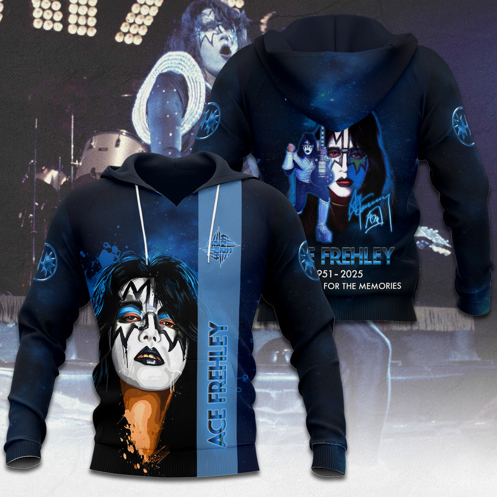 KISS x Ace Frehley 3D Apparel – TANTN17575