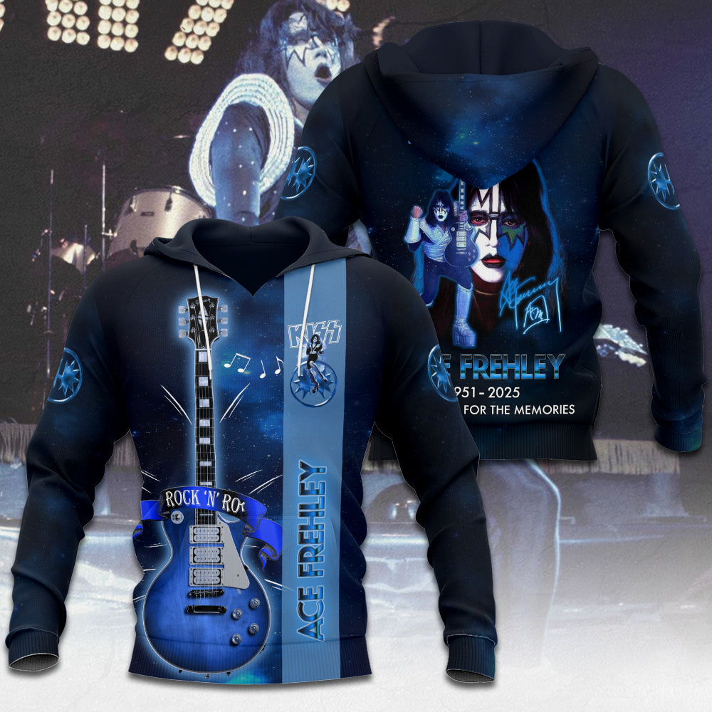 KISS x Ace Frehley 3D Apparel – TANTN17581