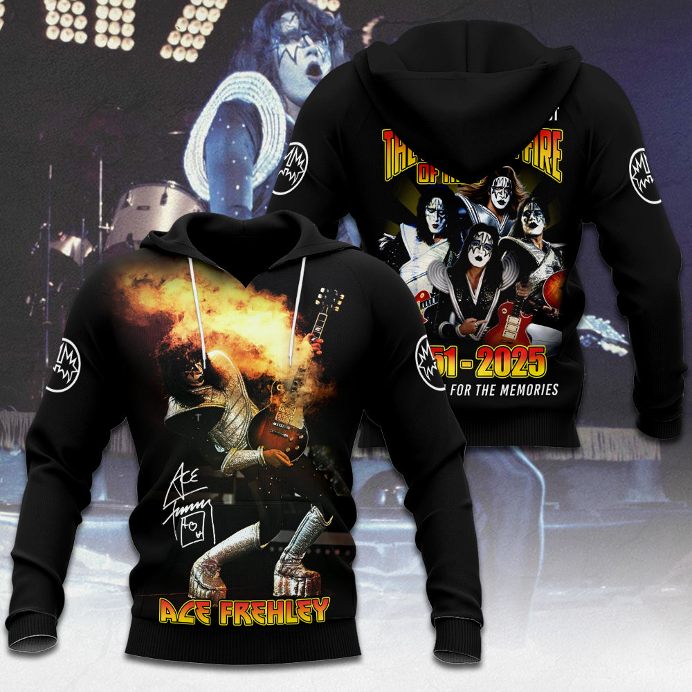 KISS x Ace Frehley 3D Apparel – TANTN17846