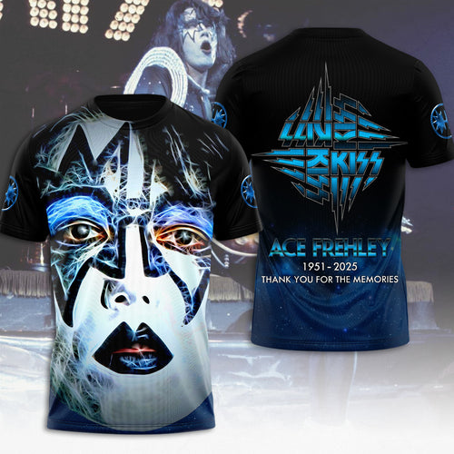 KISS x Ace Frehley 3D Apparel – TANTN17571