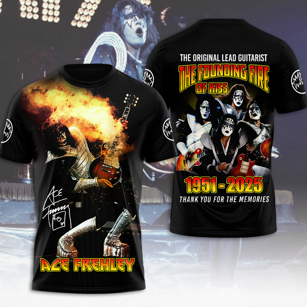 KISS x Ace Frehley 3D Apparel – TANTN17846
