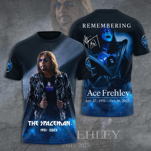 KISS x Ace Frehley 3D Apparel – TANTN17600