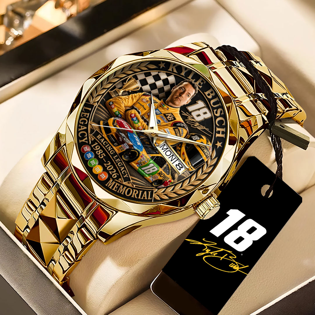 Kyle Busch Alloy Luxury Quartz Watch – TANTN23159