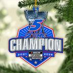 Kyle Larson 2025 NASCAR Cup Series Champion Custom Shape 2-sided Acrylic Ornament – HOATT14466