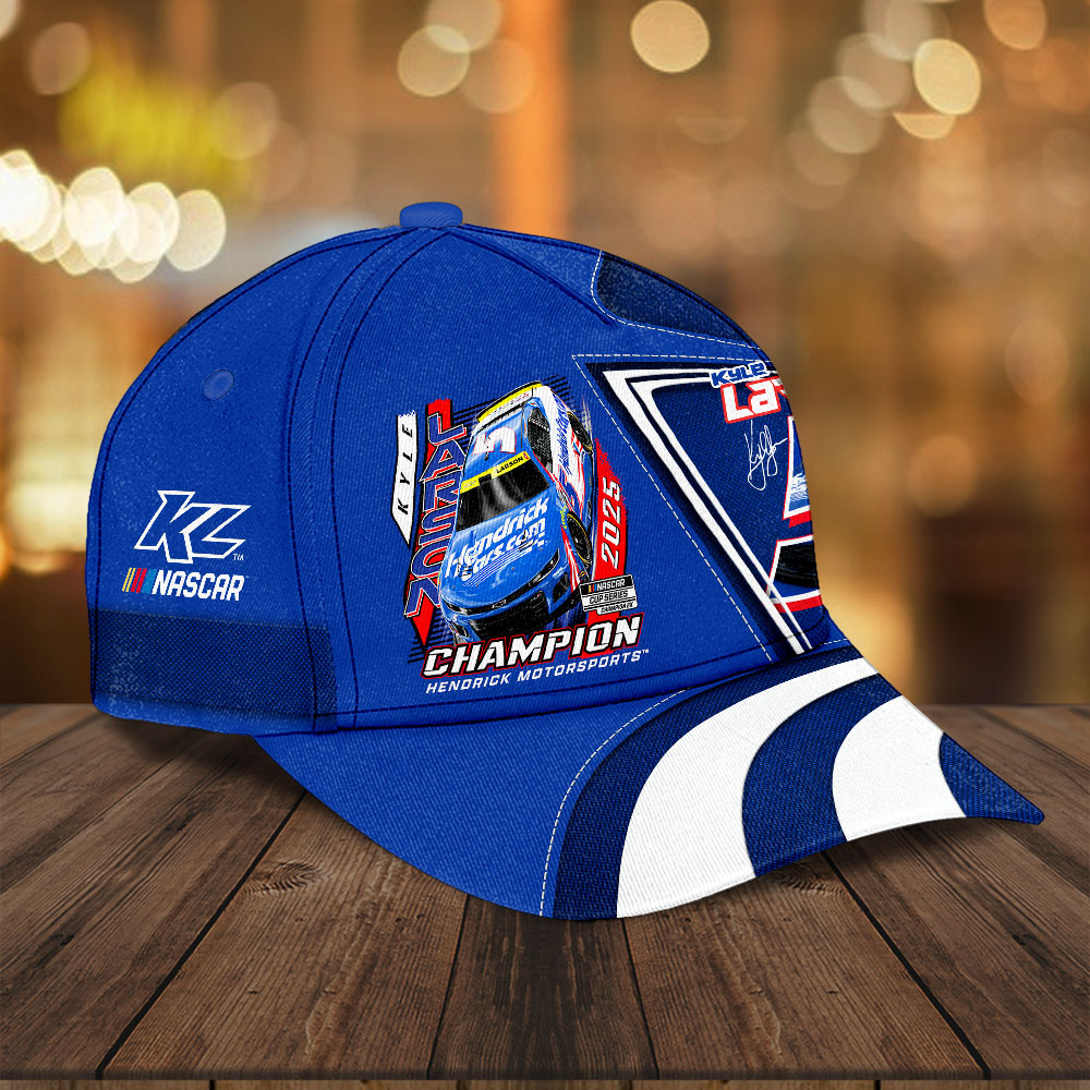 Kyle Larson 2025 NASCAR Cup Series Champion Classic Cap – HOATT14474