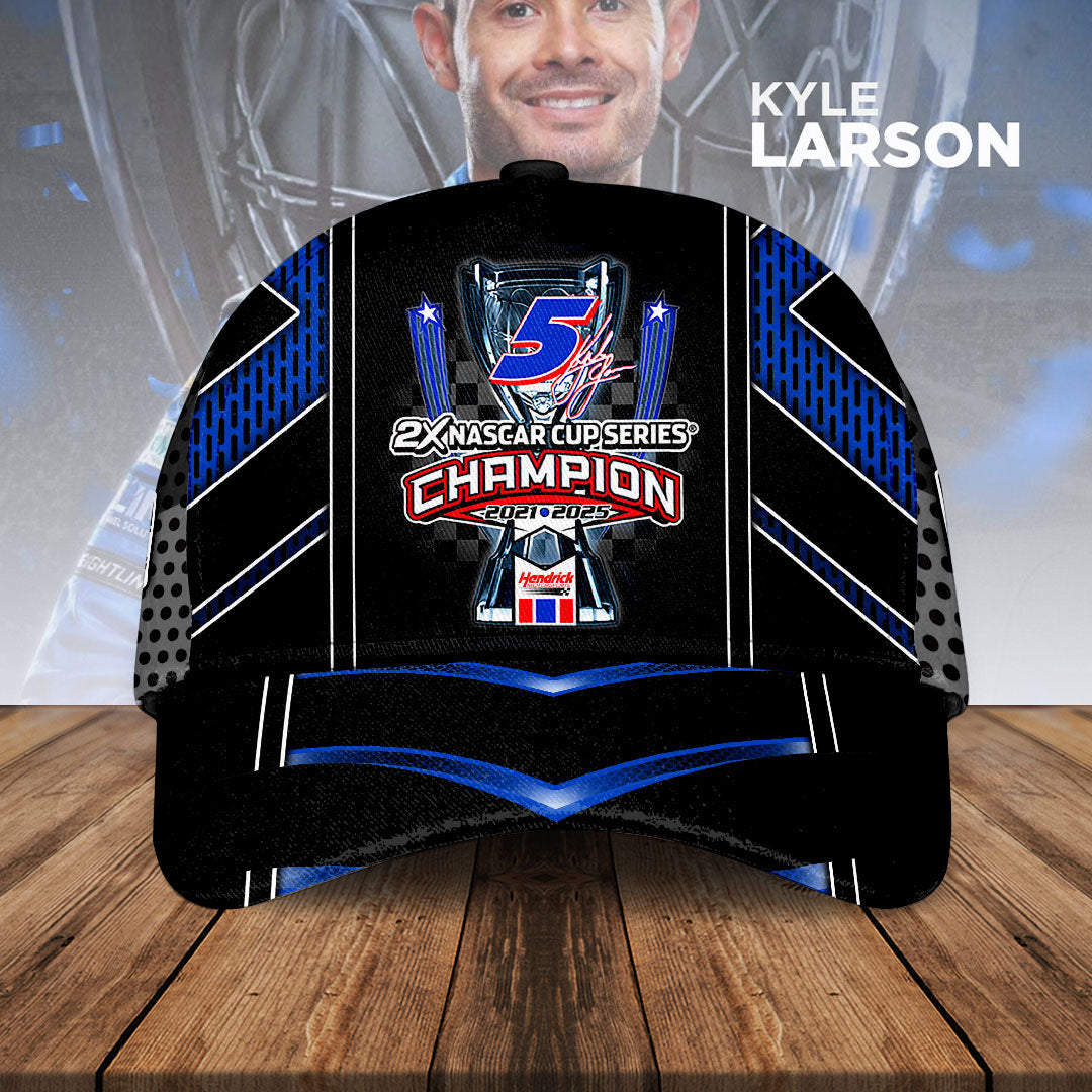 Kyle Larson 2025 NASCAR Cup Series Champion Classic Cap – HOATT14550