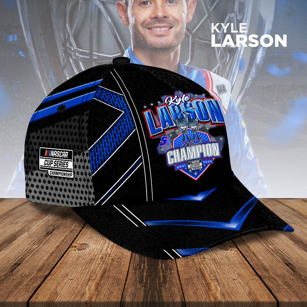 Kyle Larson 2025 NASCAR Cup Series Champion Classic Cap – HOATT14609