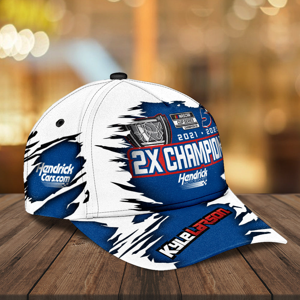 Kyle Larson 2025 NASCAR Cup Series Champion Classic Cap – MAITM13729