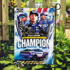 Kyle Larson 2025 NASCAR Cup Series Champion Double-side Garden Flag – HOATT14506