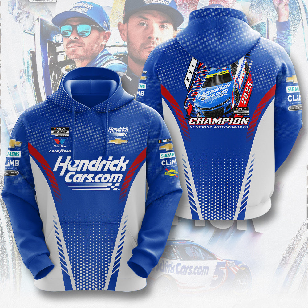 Kyle Larson 2025 NASCAR Cup Series Champion 3D Apparel – MAITM13722