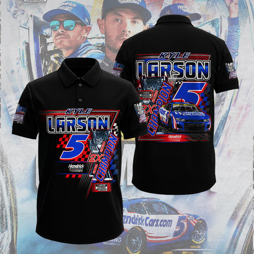 Kyle Larson 2025 NASCAR Cup Series Champion 3D Apparel – TANTN18094