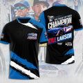 Kyle Larson 2025 NASCAR Cup Series Champion 3D Apparel – TANTN18535