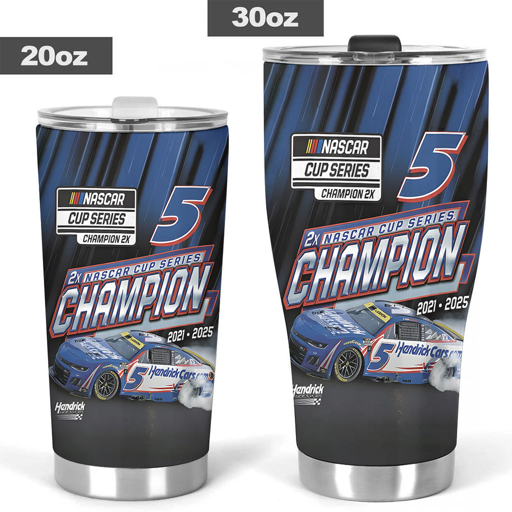 Kyle Larson 2025 NASCAR Cup Series Champion Tumbler Cup – TANTN18290