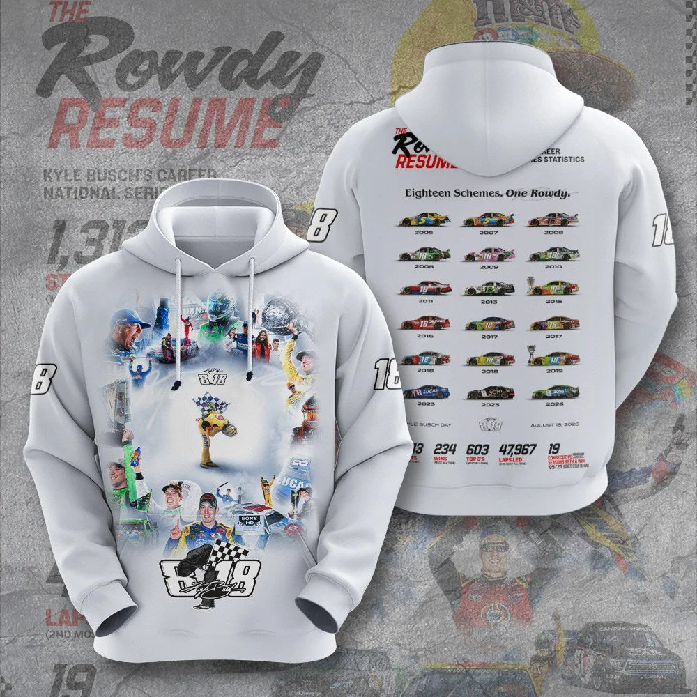Kyle Busch 3D Apparel – GNE8214