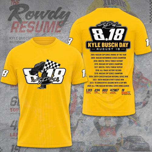 Kyle Busch 3D Apparel – GNE8253