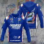 Kyle Larson 2025 NASCAR Cup Series Champion 3D Apparel – TANTN18364