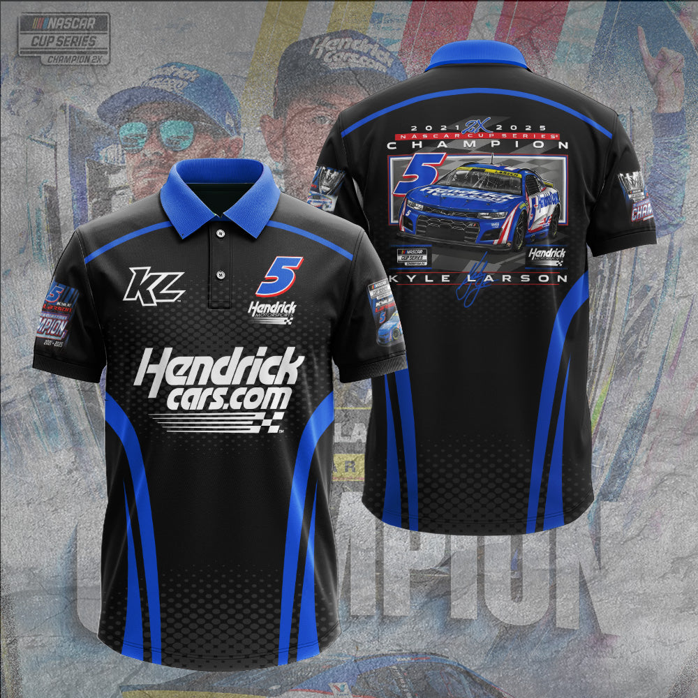 Kyle Larson 2025 NASCAR Cup Series Champion 3D Apparel – TANTN18602