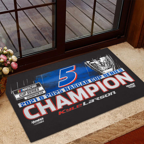 Kyle Larson 2025 NASCAR Cup Series Champion Doormat – TANTN18286