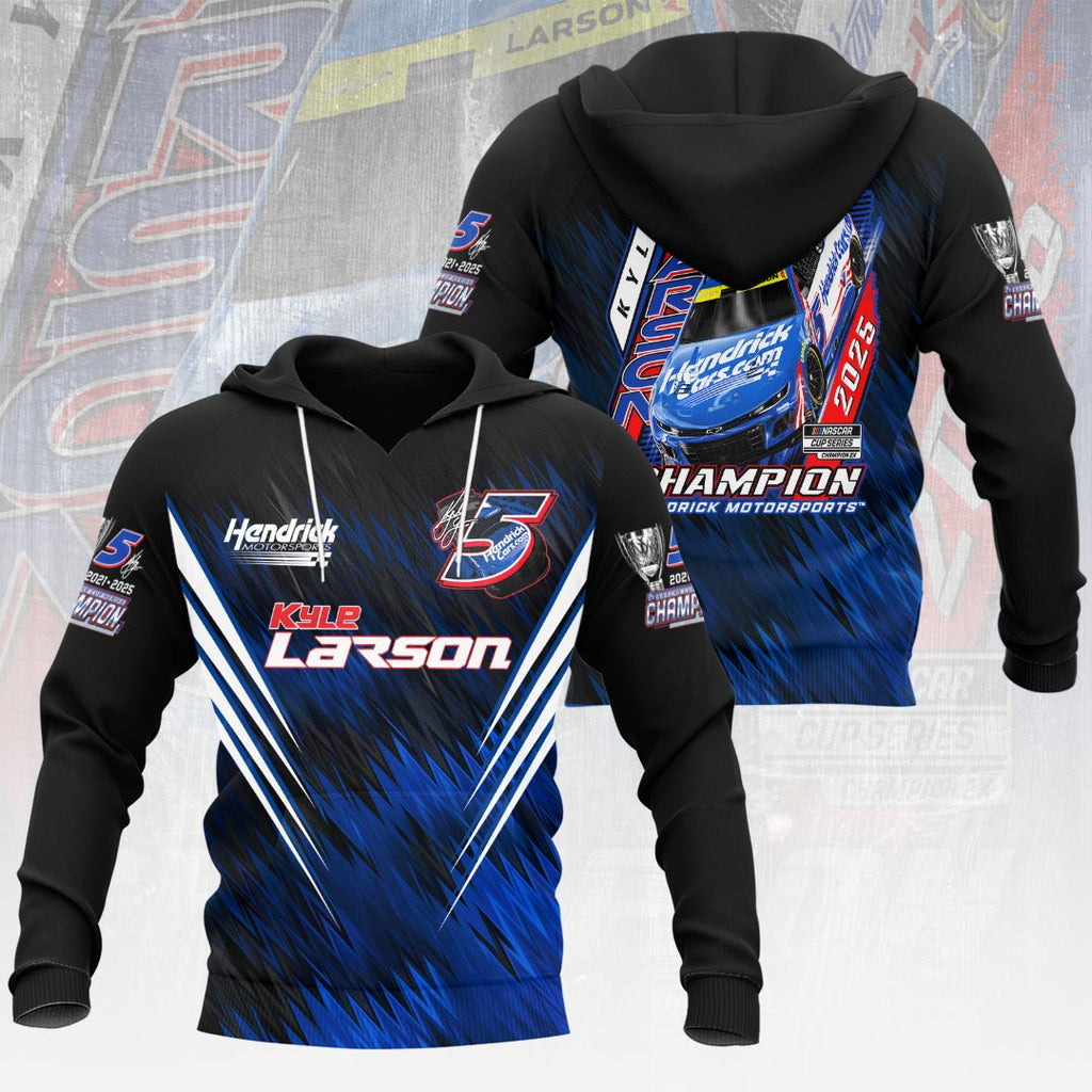 Kyle Larson 2025 NASCAR Cup Series Champion 3D Apparel – HOATT14390