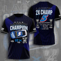 Kyle Larson Nascar Cup Series Champion 3D Apparel – TMTHU2029