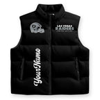Personalized Las Vegas Raiders 3D Sleeveless Down Jacket – TMTHU1132