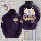 LSU Tigers Baseball 2025 National Champions 3D Apparel – MAITM 11750