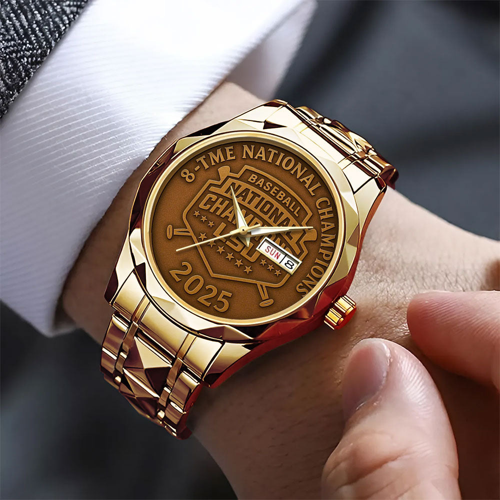 LSU Tigers Baseball Alloy Luxury Quartz Watch – TANTN 14023