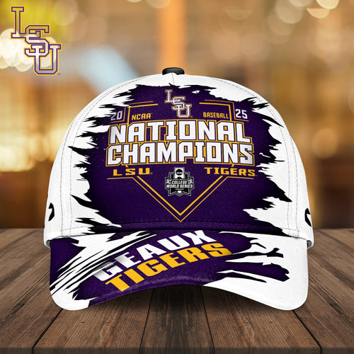 LSU Tigers Baseball 2025 National Champions Classic Cap – MAITM 11734