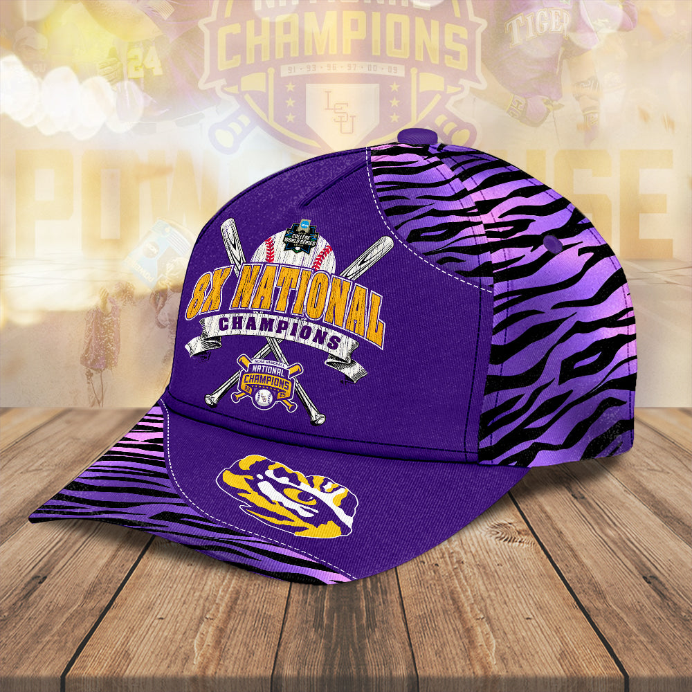 LSU Tigers Baseball 2025 National Champions Classic Cap – MAITM 11885