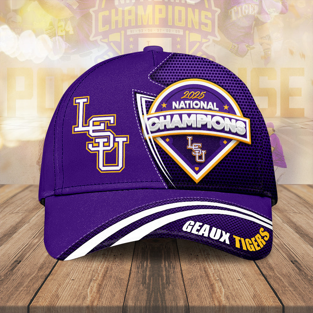 LSU Tigers Baseball 2025 National Champions Classic Cap – MAITM 12042